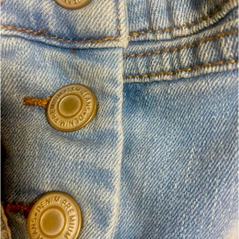 Distressed Denim Jeans Overalls - Picture 2 of 9